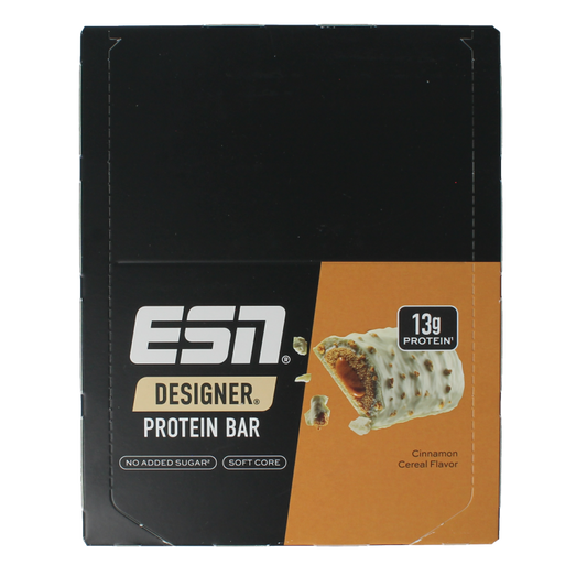 ESN Cinnamon cereal bar 45g 12 Stuks