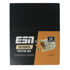 ESN Cinnamon cereal bar 45g 12.00 Stuks