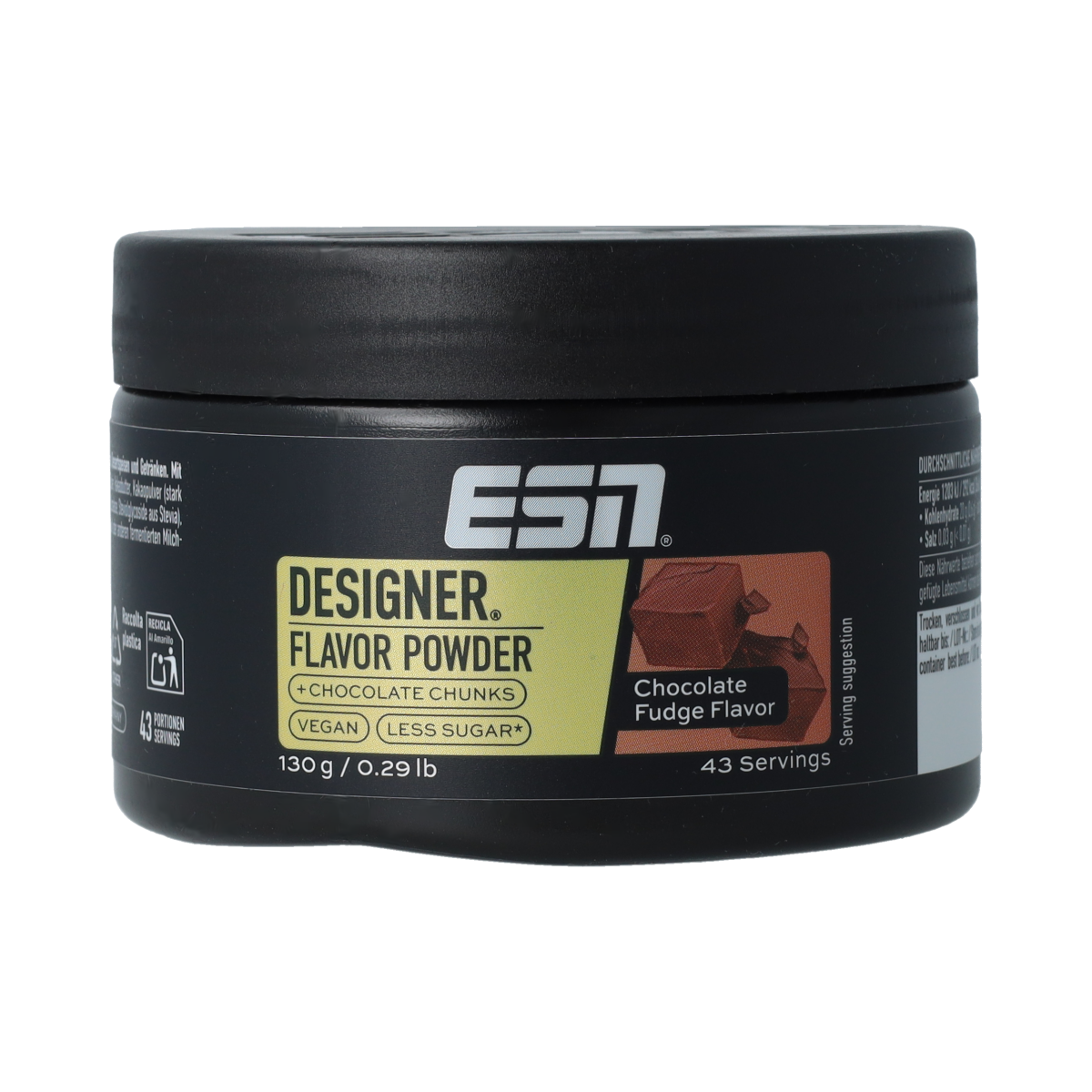 ESN Flavour powder chocolate fudge 130.00 Gram