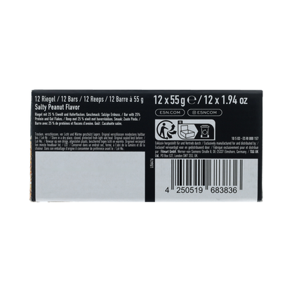 ESN GOATBAR SALTY PEANUT 12.00 Stuks
