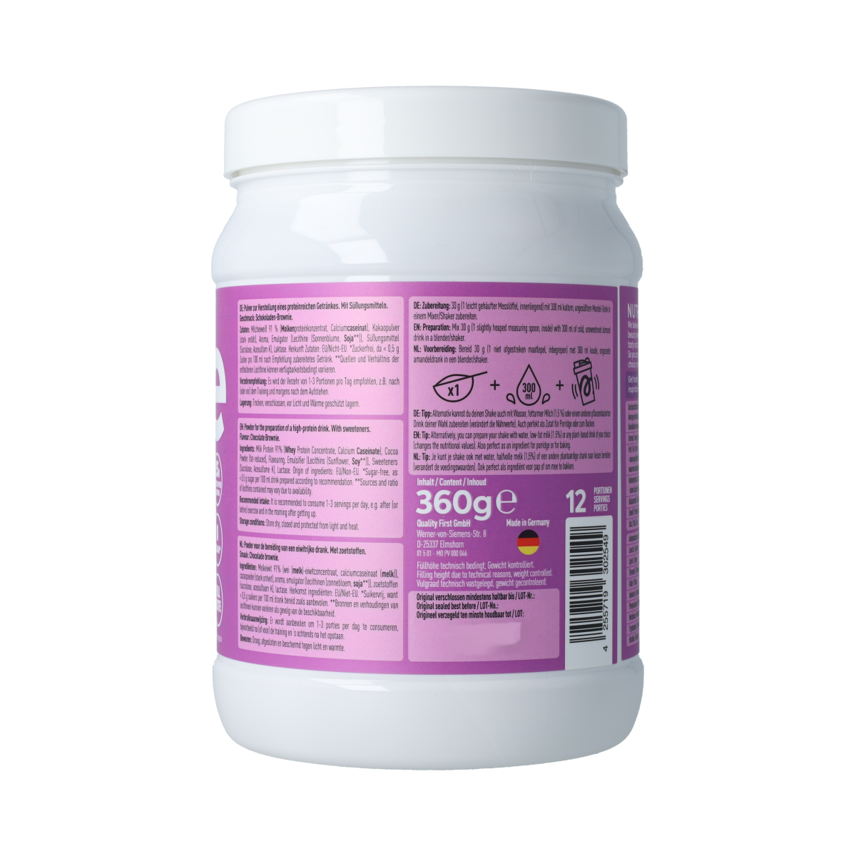 More Protein Milkshake Style Chocolate Brownie 360.00 Gram