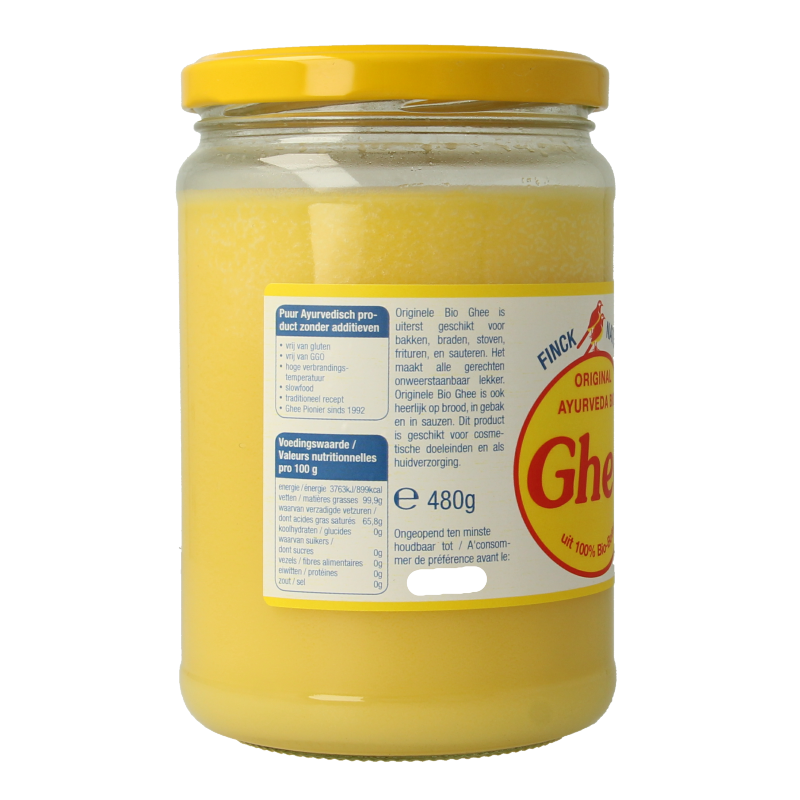 Ghee Finck naturkost geklaarde boter bio 480 Gram