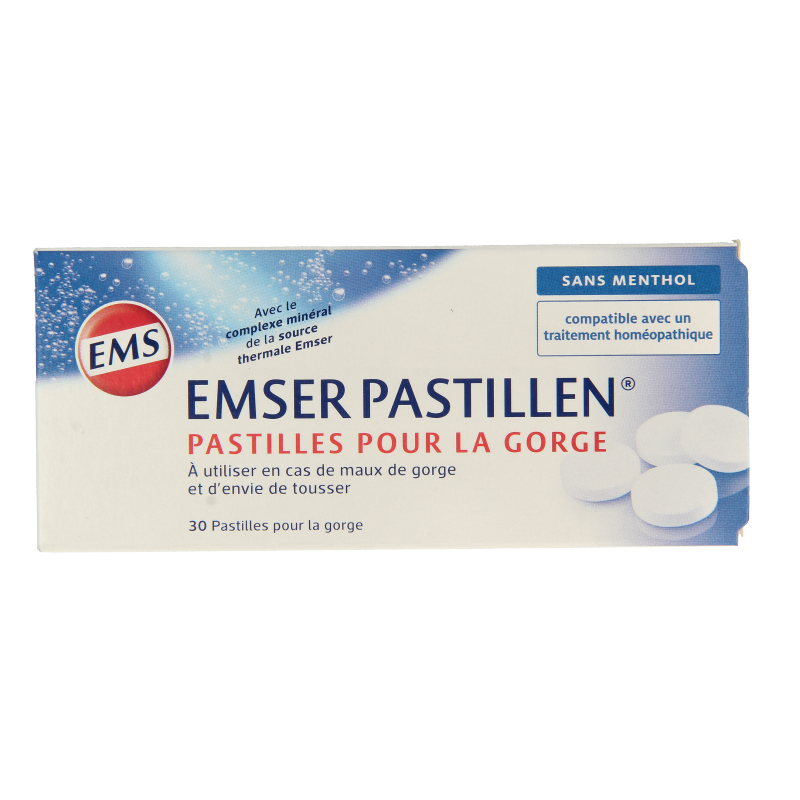 Emser Pastillen zonder menthol 30 Zuigtabletten