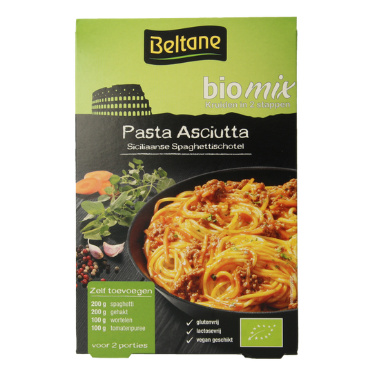 Beltane Asciutta Siciliaanse spaghetti schotel mix bio 29.8 Gram