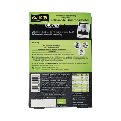 Beltane Toscaanse groenteschotel kruiden bio 19.00 Gram