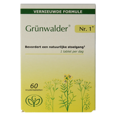 Grunwalder Nr. 1 stoelgang  60 Tabletten
