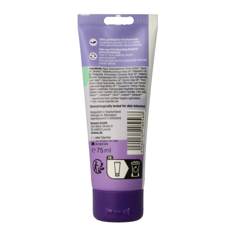 Alviana Voetcreme met salie 75 Milliliter