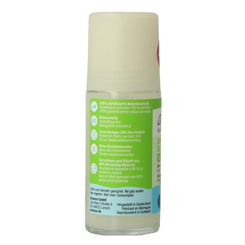 Alviana Deo roll-on limette 50 Milliliter