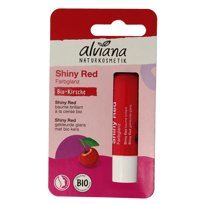Alviana Lipverzorging shiny red 4.50 Gram