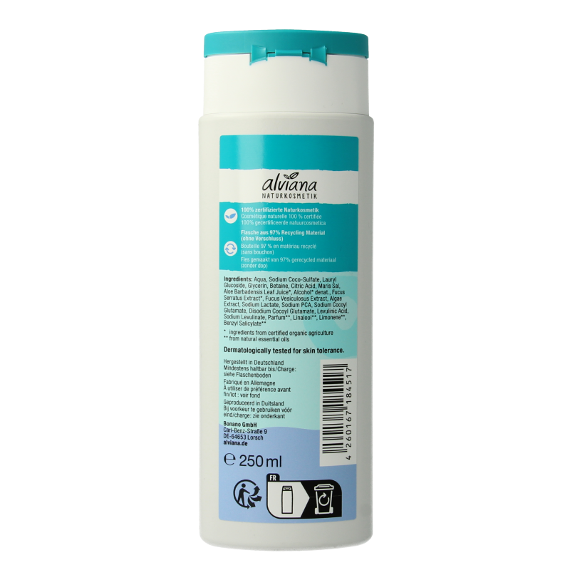 Alviana Douchegel ocean minerals 250 Milliliter
