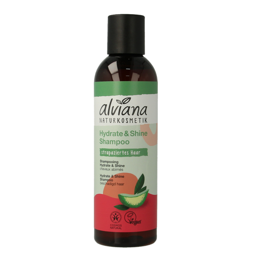 Alviana Shampoo hydrate en shine voor beschadigd haar 200 Milliliter