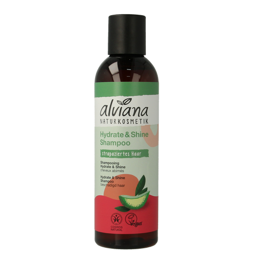 Alviana Shampoo hydrate en shine voor beschadigd haar 200.00 Milliliter