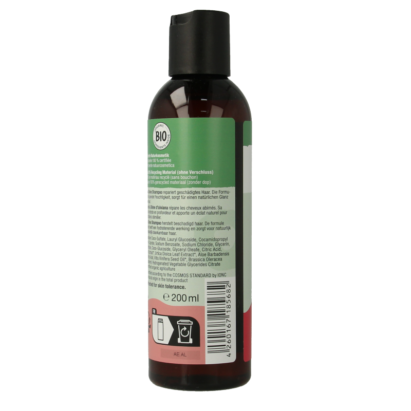 Alviana Shampoo hydrate en shine voor beschadigd haar 200 Milliliter
