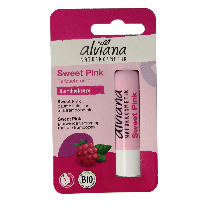 Alviana Lipverzorging sweet pink 4.5 Gram