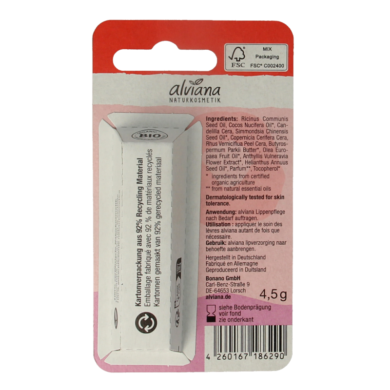 Alviana Lipverzorging repair en care 4.5 Gram