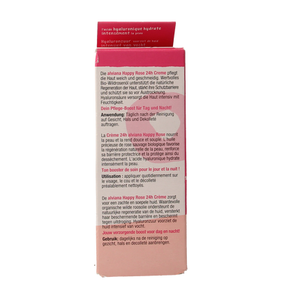 Alviana Happy rose 24h creme 50.00 Milliliter