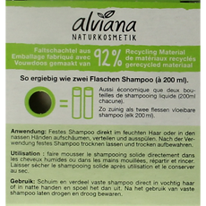 Alviana Shampoobar voor vet haar 60 Gram