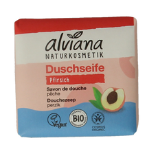 Alviana Douchezeep bodywash bar perzik 100.00 Gram