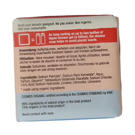 Alviana Douchezeep bodywash bar perzik 100 Gram