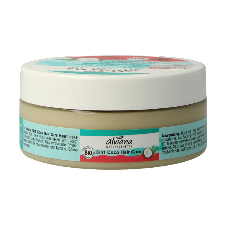Alviana Haarmasker 3-in-1 met kokosolie 150 Milliliter