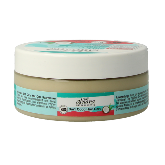 Alviana Haarmasker 3-in-1 met kokosolie 150 Milliliter