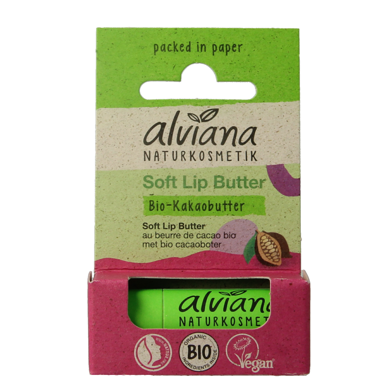 Alviana Lip butter soft met cacaoboter 5 Gram