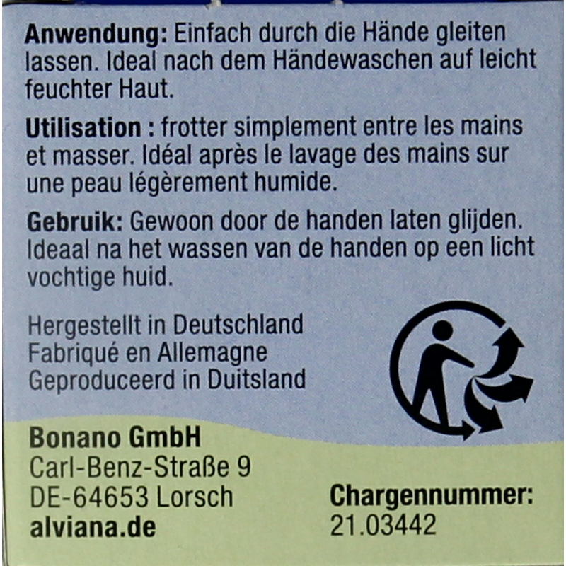 Alviana Jojobar hands 25 Gram