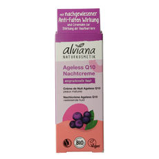 Alviana Nachtcreme anti-aging Q10 50.00 Milliliter