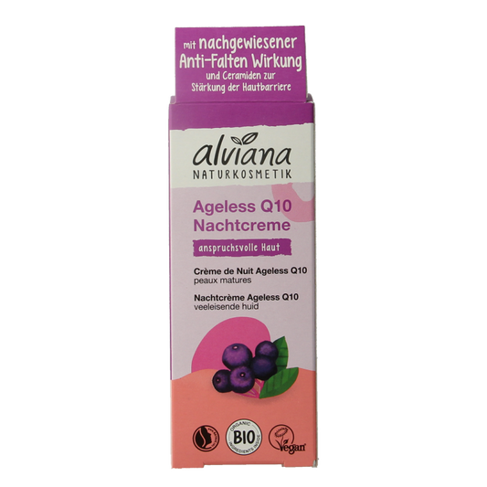 Alviana Nachtcreme anti-aging Q10 50 Milliliter