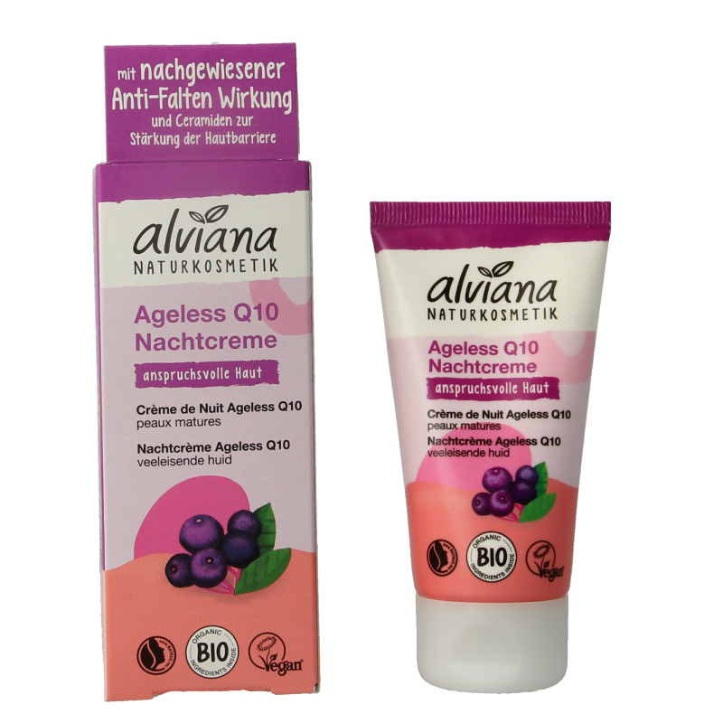Alviana Nachtcreme anti-aging Q10 50 Milliliter