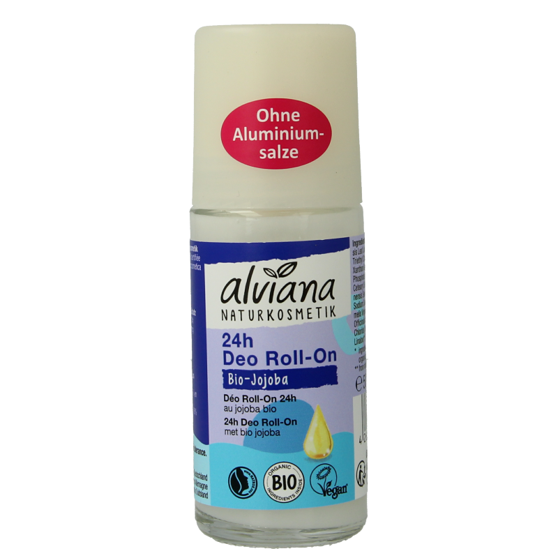 Alviana Deo roll-on organic jojoba 50 Milliliter