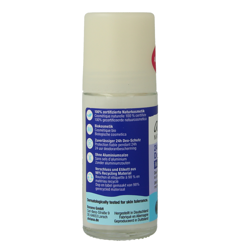 Alviana Deo roll-on organic jojoba 50 Milliliter