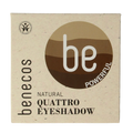 Benecos natural beauty Benecos - Oogschaduw Quatro Coffee 1.00 Set
