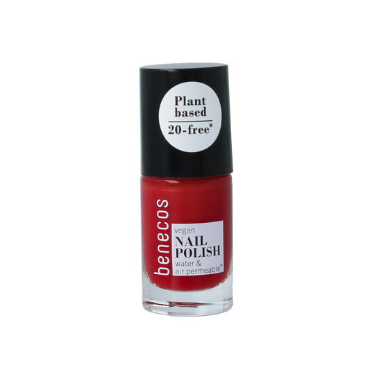 Benecos natural beauty Vegan nail polish vintage red 20-free plantbased 5.00 Milliliter