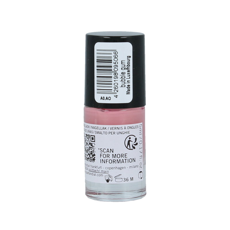 Benecos natural beauty Vegan nail polish bubble gum 20-free plantbased 5 Milliliter