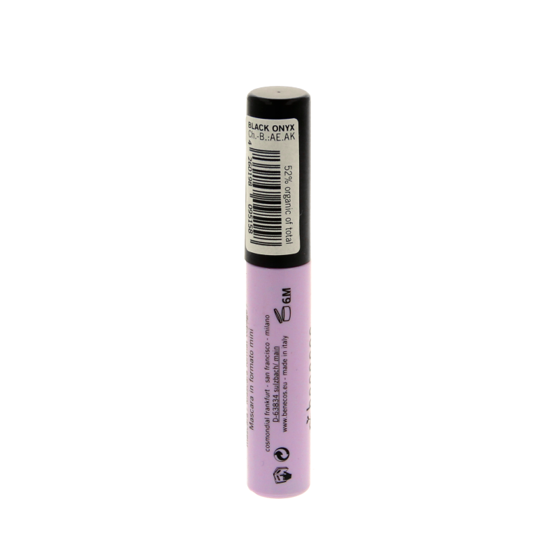 Benecos natural beauty Natural mascara fun size black onyx 1 Stuks