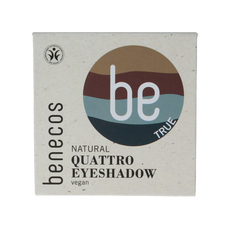 Benecos natural beauty Benecos - Oogschaduw Quatro True Blue 1.00 Set