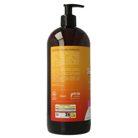 Benecos natural beauty Natural showergel family size fruity beauty 950 Milliliter