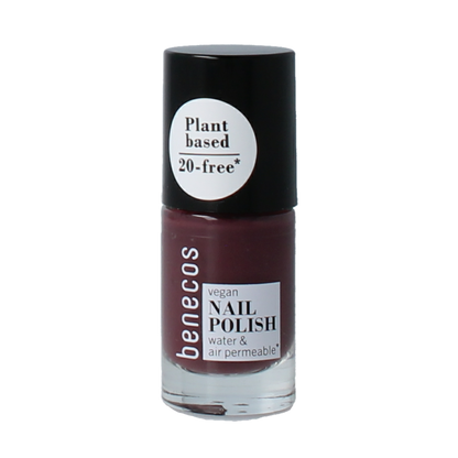 Benecos natural beauty Vegan nail polish sweet plum 20-free plantbased 5.00 Milliliter