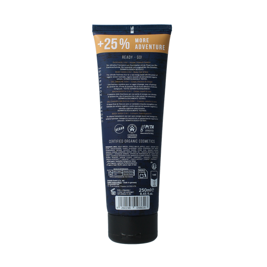 Benecos natural beauty Bio for men only body, hair & face wash 250.00 Milliliter