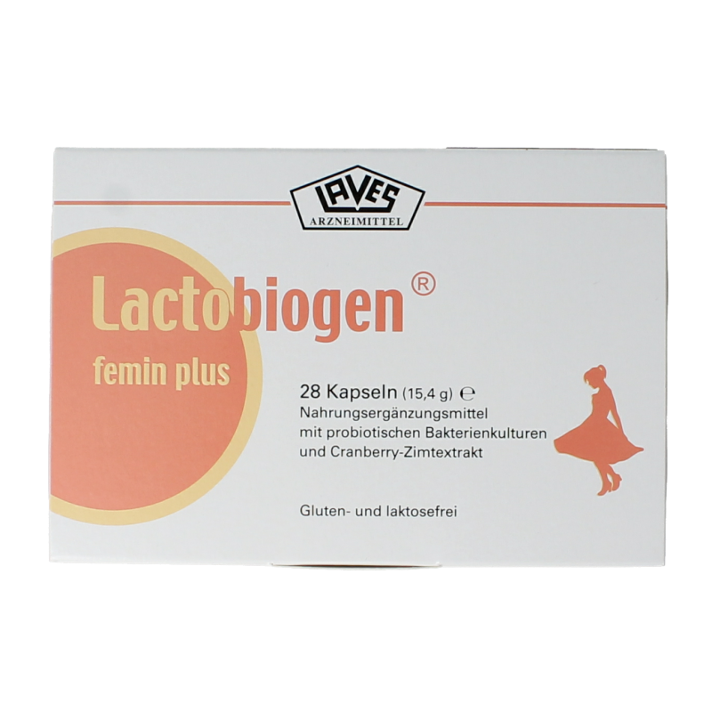Laves Lactiobiogen femin plus 28 Capsules