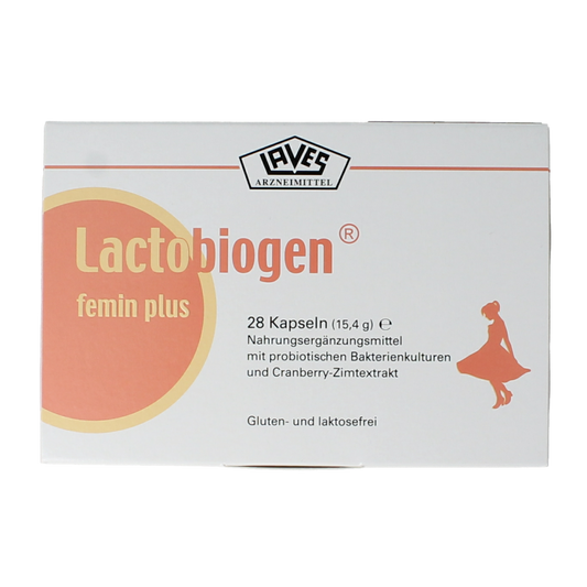 Laves Lactiobiogen femin plus 28.00 Capsules