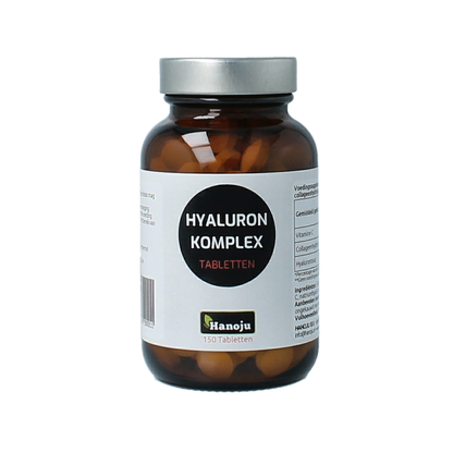 Hanoju Hyaluron - collageen + vitamine C complex 150.00 Tabletten