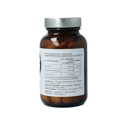 Hanoju Hyaluron - collageen + vitamine C complex 150.00 Tabletten