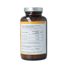 Hanoju Kurkumapoeder + piperine 500mg bio 300.00 Tabletten