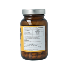 Hanoju Kurkumapoeder + piperine 500mg bio 150.00 Tabletten