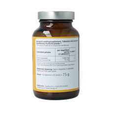 Hanoju Kurkumapoeder 500mg 150 Tabletten