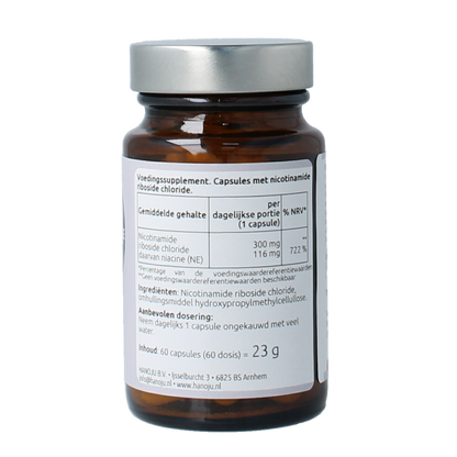 Hanoju NR Nicotinamide riboside 300mg 60.00 Capsules