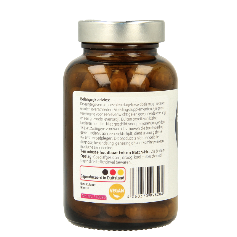 Hanoju Gotu kola extract 400mg 90 Capsules