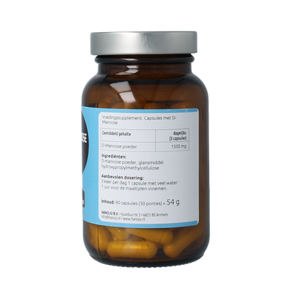 Hanoju D-Mannose 500mg 90.00 Capsules